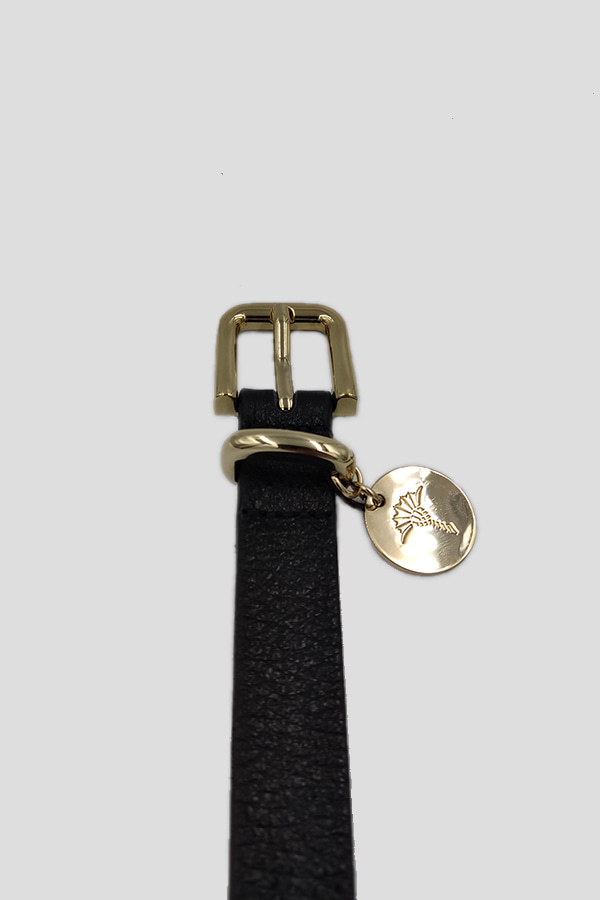 WOMEN LEATHER BELT JOOP - 001 BLACK